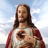 Encienda una vela al Sagrado Corazón de Jesús