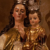 Encienda una vela a la Virgen del Carmen